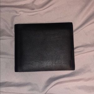 Black Leather Wallet